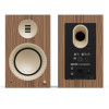 Kanto TUK Grand (Gen.2) Premium Powered Bookshelf Speaker - Walnut with Rose Gold Surround