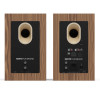 Kanto TUK Grand (Gen.2) Premium Powered Bookshelf Speaker - Walnut with Rose Gold Surround