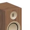 Kanto TUK Grand (Gen.2) Premium Powered Bookshelf Speaker - Walnut with Rose Gold Surround