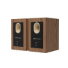 Kanto TUK Grand (Gen.2) Premium Passive Bookshelf Speaker - Walnut with Rose Gold Surround