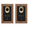 Kanto TUK Grand (Gen.2) Premium Passive Bookshelf Speaker - Walnut with Rose Gold Surround