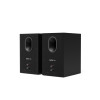 Kanto TUK (Gen.2) Premium Passive Bookshelf Speaker - Matte Black with Gunmetal Surround