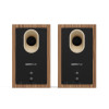 Kanto TUK (Gen.2) Passive Bookshelf Speaker - Walnut Wood with Rose Gold Surround