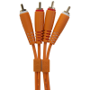 UDG Ultimate Cable RCA - RCA Straight 3m (Orange)