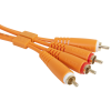 UDG Ultimate Cable RCA - RCA Straight 3m (Orange)