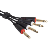 UDG Ultimate Cable 1/4'' Jack - 1/4'' Jack 3m (Black)