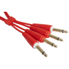 UDG Ultimate Cable 1/4'' Jack - 1/4'' Jack 3m (Red)