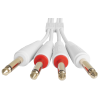 UDG Ultimate Cable 1/4'' Jack - 1/4'' Jack 3m (White)