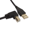 UDG Ultimate Cable USB 2.0 Type A-B Angled 3M (Black)