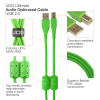UDG Ultimate Cable USB 2.0 Type A-B Angled 3M (Green)