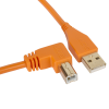 UDG Ultimate Cable USB 2.0 Type A-B Angled 3M (Orange)
