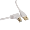 UDG Ultimate Cable USB 2.0 Type A-B Angled 3M (White)
