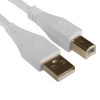 UDG Ultimate Cable USB 2.0 Type A-B Straight 3M (White)