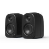 Kanto UKI 100W Desktop Speakers (Bluetooth, USB-C, Headphone out) – Black, Pair