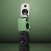 Kanto UKI 100W Desktop Speakers (Bluetooth, USB-C, Headphone out) – Sage Green, Pair