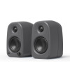 Kanto UKI 100W Desktop Speakers (Bluetooth, USB-C, Headphone out) – Pumice Grey, Pair