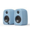 Kanto UKI 100W Desktop Speakers (Bluetooth, USB-C, Headphone out) – Cornflower Blue, Pair