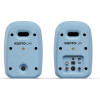 Kanto UKI 100W Desktop Speakers (Bluetooth, USB-C, Headphone out) – Cornflower Blue, Pair