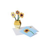 Studio Roof Pop Out 3D Card Van Gogh Flowers