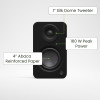 Kanto YU4 (Gen.2) Powered Bookshelf Speaker - Matte Black