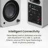 Kanto YU4 (Gen.2) Powered Bookshelf Speaker - Matte White
