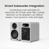 Kanto YU4 (Gen.2) Powered Bookshelf Speaker - Matte White