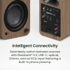 Kanto YU4 (Gen.2) Powered Bookshelf Speaker - Walnut