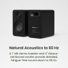 Kanto YU4 (Gen.2) Passive Bookshelf Speaker - Matte Black