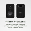Kanto YU4 (Gen.2) Passive Bookshelf Speaker - Matte Black