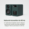 Kanto YU4 (Gen.2) Passive Bookshelf Speaker - Matte Forest Green