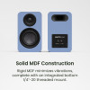 Kanto YU4 (Gen.2) Passive Bookshelf Speaker - Matte Ice Blue