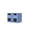 Kanto YU4 (Gen.2) Passive Bookshelf Speaker - Matte Ice Blue