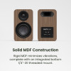 Kanto YU4 (Gen.2) Passive Bookshelf Speaker - Walnut