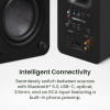Kanto YU6 (Gen.2) Powered Bookshelf Speaker - Matte Black