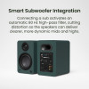 Kanto YU6 (Gen.2) Powered Bookshelf Speaker - Matte Forest Green