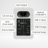 Kanto YU6 (Gen.2) Powered Bookshelf Speaker - Matte White