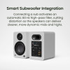 Kanto YU6 (Gen.2) Powered Bookshelf Speaker - Matte White