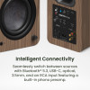 Kanto YU6 (Gen.2) Powered Bookshelf Speaker - Walnut