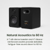 Kanto YU6 (Gen.2) Passive Bookshelf Speaker - Matte Black