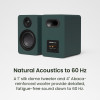 Kanto YU6 (Gen.2) Passive Bookshelf Speaker - Matte Forest Green