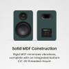 Kanto YU6 (Gen.2) Passive Bookshelf Speaker - Matte Forest Green