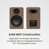 Kanto YU6 (Gen.2) Passive Bookshelf Speaker - Walnut