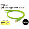 Neo d+ Class B USB-C to USB-A 1M
