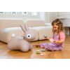 Quut Inflatable Hoppi Bunny (Warm Grey)