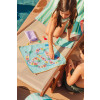 Quut Microfibre Travel Games - Snakes & Ladders / Game of the goose