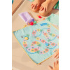 Quut Microfibre Travel Games - Snakes & Ladders / Game of the goose