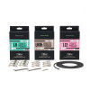 Neo by Oyaide Solderless Series L6+ (1.5m cable & x6 L-shape Jack Plugs)