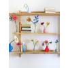 Studio Roof Ceramic Vase - Red Bottle